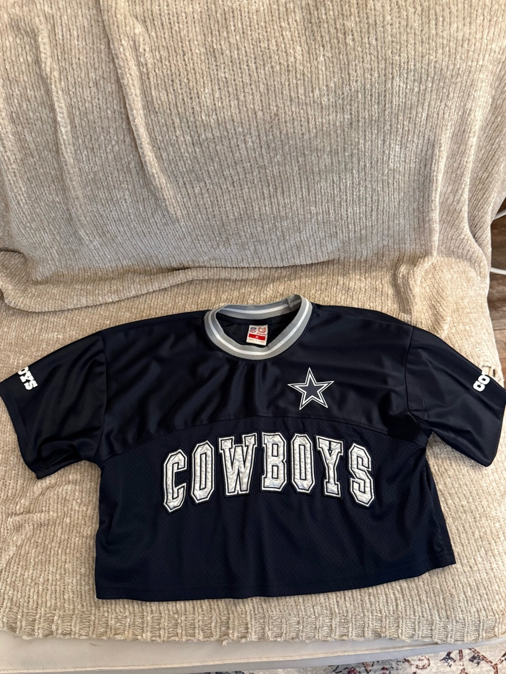 Dallas Cowboys Cropped Jersey